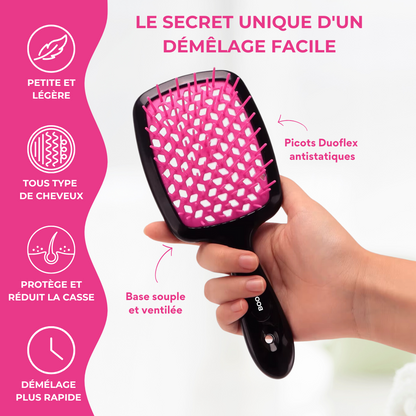 BOOBRUSH BROSSE DÉMÊLANTE ANTI-CASSE