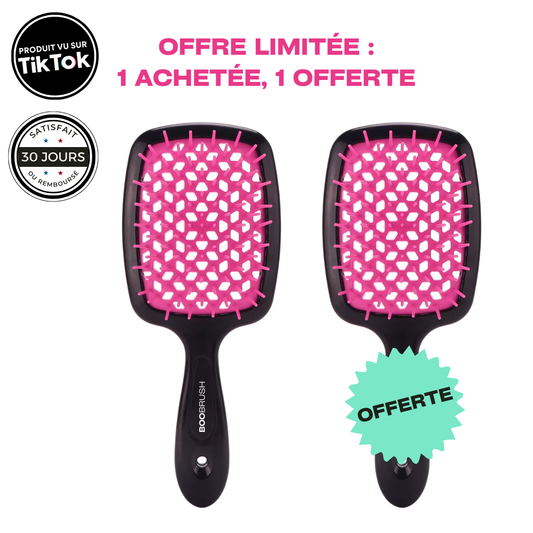 BOOBRUSH BROSSE DÉMÊLANTE ANTI-CASSE